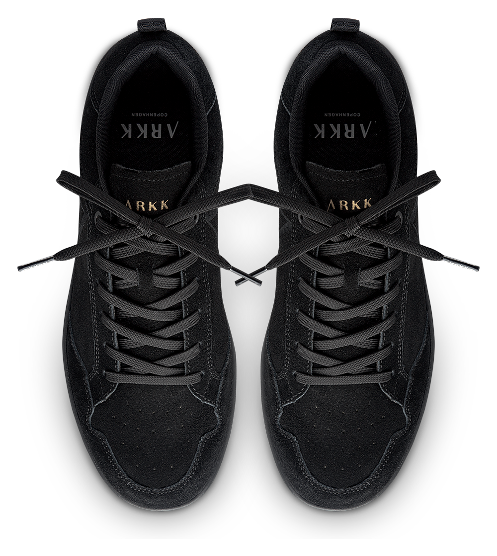 ARKK Collection Visuklass Suede S-C18 | Triple Black | Women Visuklass